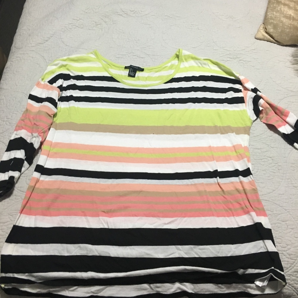 Multi-colored stripe shirt